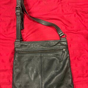 Tommy Bahama leather shoulder bag